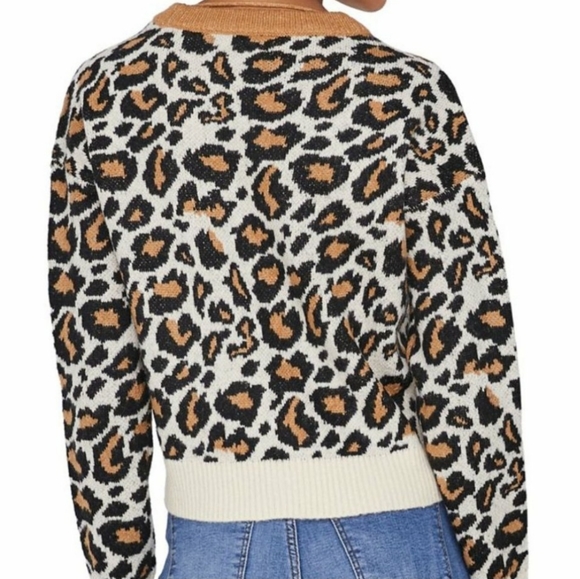 Vero Moda Leopard Print Sweater - Picture 3 of 10